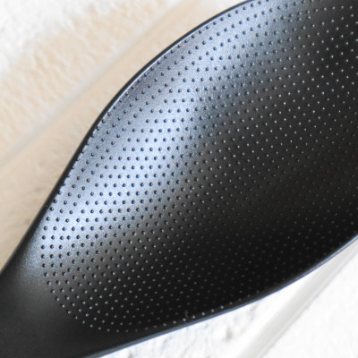 Muôi cơm kháng khuẩn cán dài Echo Metal 25cm màu đen - Nội địa Nhật Bản