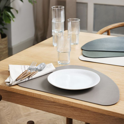 Khăn ăn cotton | JYSK Engfiol | be/xám | R40xD40cm | bộ 2 chiếc