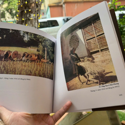 (Tranh in màu) LÀNG VÀ DÂN LÀNG Ở BẮC KỲ – Albert Kahn – Chiến Kiệt dịch - Trường Phương Books 