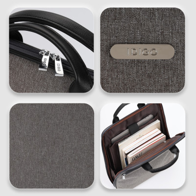 Balo đựng laptop siêu mỏng IDIGO UBP2-4326, ba lô công sở nam nữ thanh lịch