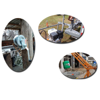 Tời Quay Tay ABG 600LBS 272Kg - Tời Xoay Cầm Tay Chuyên Dụng Dùng Để Nâng Hạ Hàng Hóa , Máy Móc - Hàng Chính Hãng