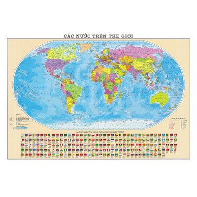 Tranh thế giới - Bản gập