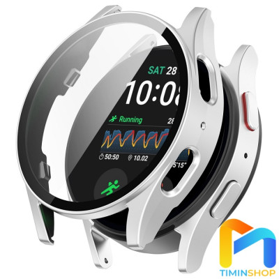 Ốp Samsung Watch 7 40/ 44mm - Chất PC + Kính cường lực (OCLS7)