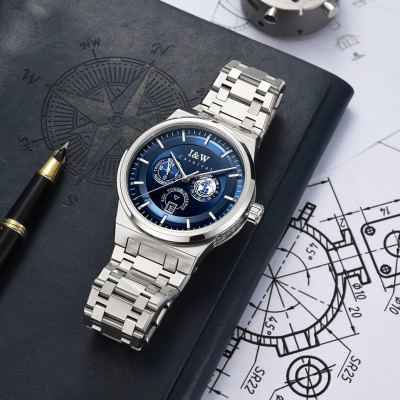 Đồng hồ nam chính hãng IW Carnival IW782G-5 ,kính sapphire,chống xước,chống nước 50m,Bh 24 tháng,máy cơ (automatic)