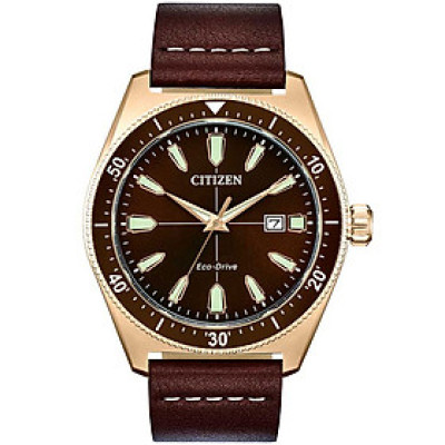 Đồng Hồ Nam Citizen Dây Da AW1593-06X - Mặt Nâu