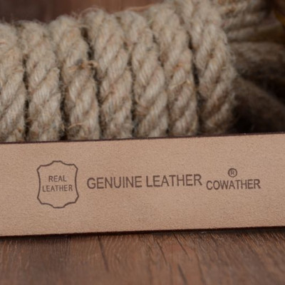 Thắt Lưng Da Bò Chính hãng COWATHER XF008 Đen