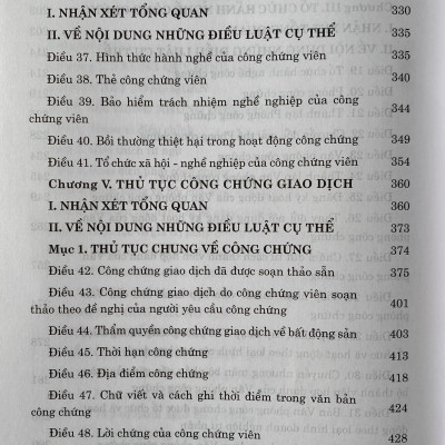 Bình Luận Luật Công Chứng Năm 2024