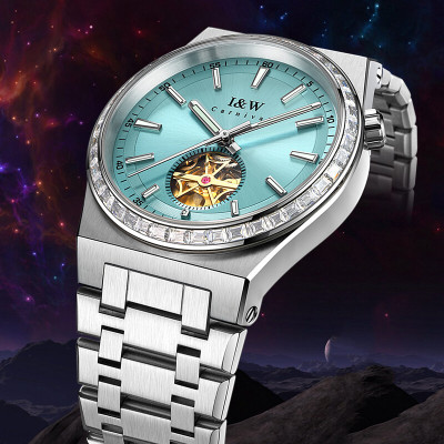 Đồng hồ nam chính hãng IW Carnival IW761G-1 ,kính sapphire,chống xước,chống nước 50m,Bh 24 tháng,máy cơ (automatic)