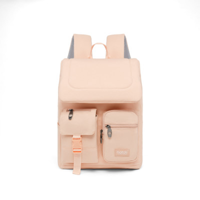 Balo đi học du lịch unisex Global Backpack B8 chính hãng NATOLI chất vải canvas kháng nước nhiều ngăn basic cao cấp