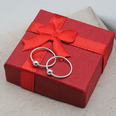 Hoa Tai Trẻ Em Bạc Hiểu Minh HTE006