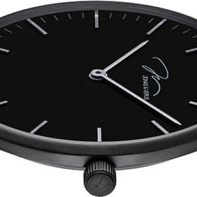Đồng hồ Nam hiệu Jonas & Verus R40.10.BBLB, Máy Pin (Quartz), Kính sapphire chống trầy xước, Dây da Italy