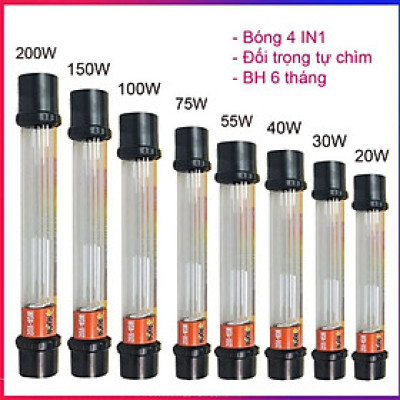  Đèn UV 20-200W Diệt Tảo Khuẩn Hồ Cá Lớn, Xử Lý Nước Thải & Sinh Hoạt Siêu Sạch