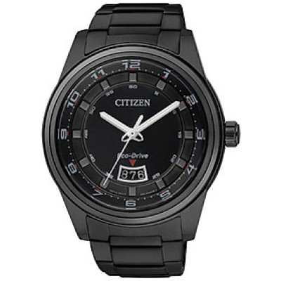 Đồng Hồ Nam Citizen Dây Thép Không Gỉ AW1284-51E - Mặt Đen