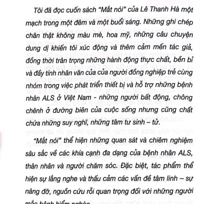 Mắt Nói - Những Tiếng Nói Được Hồi Sinh Từ Ánh Mắt