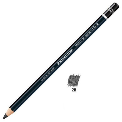 Bút Chì Staedtler Thân Đen 100-2B