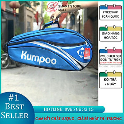 Bao vợt Kumpoo, túi thể thao đựng vợt cầu lông KGS-26S - hàng chuẩn công ty