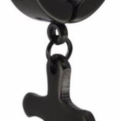 Bông tai thánh giá BT270 - Màu đen