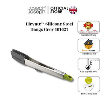Kẹp gắp thức ăn chịu nhiệt Joseph Joseph 101621 - Elevate Silicone Steel Tongs