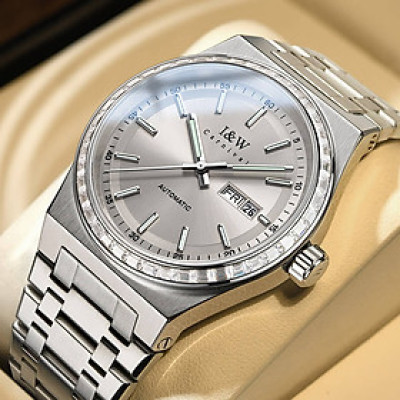 Đồng Hồ Nam I&W Carnival 779G2 Chính Hãng Full Box Chống Nước Kính Chống Xước Dây Thép Cao Cấp BH24T (Máy Cơ Tự Động)