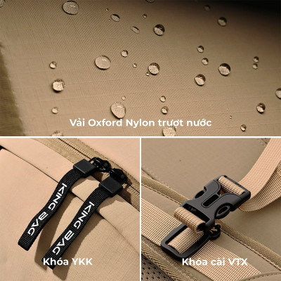 Balo Thể Thao Laptop 15.6 inch KINGBAG Pontus - Hàng Chính Hãng