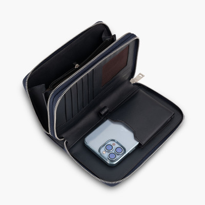 Ví Cầm Tay Nam Gence Da Bò Taiga HT20