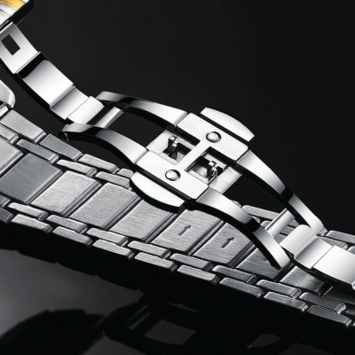 Đồng hồ nam hãng KASSAW K612-1 Kính sapphire ,chống xước,Chống nước 50m ,Bảo hành 24 tháng,dây kim loại ,máy (Quartz),Thiết kế đơn giản và sang trọng