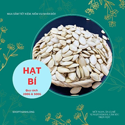 HẠT BÍ RANG MUỐI NGUYÊN VỊ THÀNH LONG 500G - VIỆT NAM