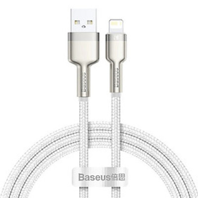 Cáp sạc và truyền dữ liệu tốc độ cao Baseus Cafule Series Metal Data Cable USB to IPhone - Hàng Chính Hãng