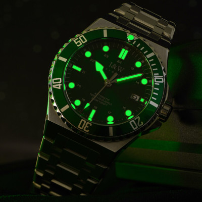 Đồng hồ nam chính hãng IW Carnival IW726G-1 ,Kính sapphire,chống xước,Chống nước30m,BH24 tháng,Máy điện tử(pin),dây da