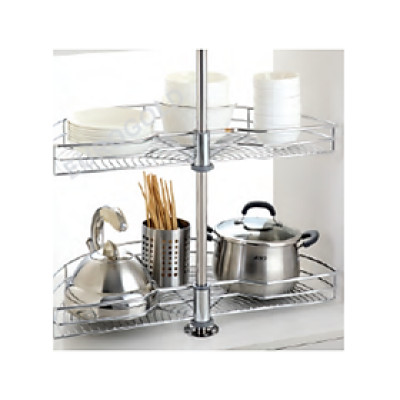 Mâm Xoay Inox Nan Tròn Eurogold TR180A - Hàng Chính Hãng