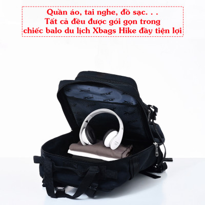 Balo du lịch phượt cá tính Xbags Hike Xb 1003