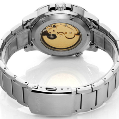 Đồng Hồ Nam Citizen Dây Thép Không Gỉ NJ0070-53A - Mặt Trắng (Sapphire)