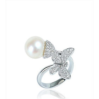 Hoa tai ngọc trai nữ LuxJy Jewelry - R3182