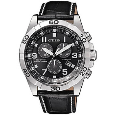 Đồng Hồ Nam Citizen Dây Da BL5551-14H - Mặt Xám