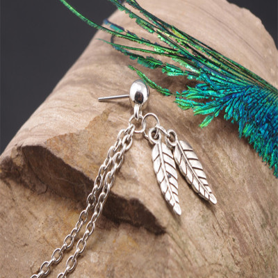 Bông tai Titan nam nữ ôm vành kiểu Mỹ latinh bắt mắt hiện đại