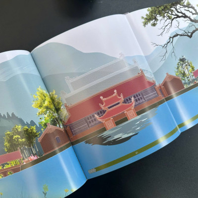 (Bìa vải – in màu) CHÙA THẦY - DI TÍCH QUỐC GIA ĐẶC BIỆT – Nhiều tác giả - Nxb Dân Trí 