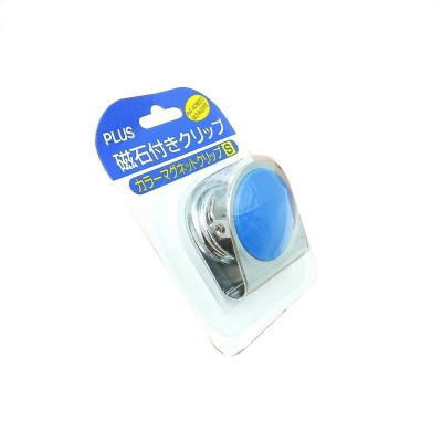 Kẹp Từ Tính Nhỏ Plus 80-566ND - Xanh Dương