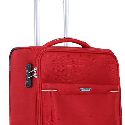 Vali Kéo Vải Du Lịch SAKOS STARLINE 6 - Size M (24inch)/ Ký Gửi (Trung) - Khóa TSA - Chống Thấm, Trượt Nước