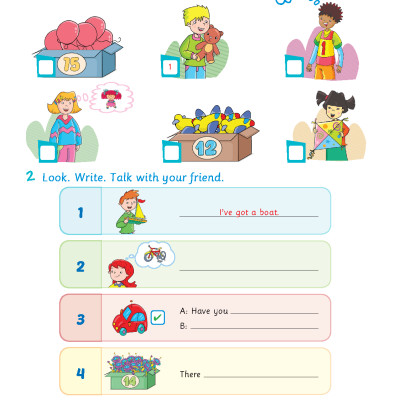 Bài tập Bổ trợ Tiếng Anh 4 Extra and Friends