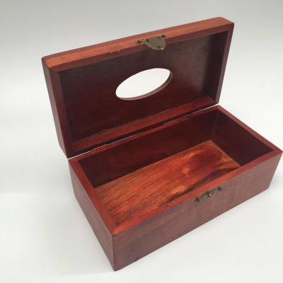 Hộp đựng giấy ăn gỗ Hương