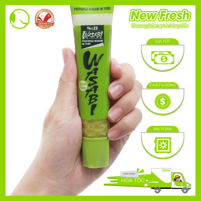 [GIAO NHANH HCM] Mù Tạt Wasabi Nhật Bản Chuyên chấm Sashimi, Sushi - Tuýp 43Gram 