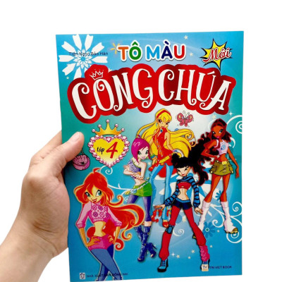 Sách - Tô Màu Công Chúa - Tập 4