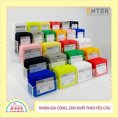 Kệ trưng bày bảng tên mica Enter TBNS15 5 tầng 465x295x250mm