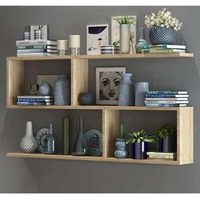 Kệ Treo Tường 3 Tầng Dài Tundo CTKT36-120 KT 120x55x20cm