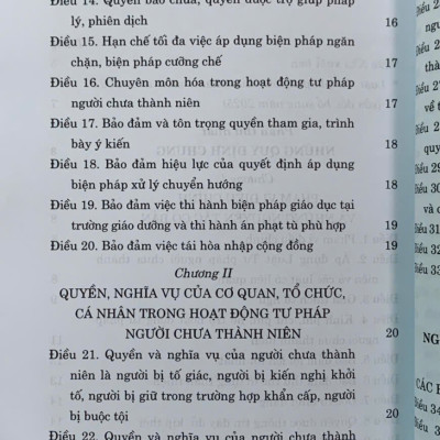 Luật Tư pháp người chưa thành niên năm 2024 (sửa đổi, bổ sung năm 2025)