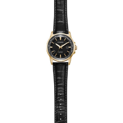 Đồng Hồ Nam Citizen Dây Da BX1008-12E - Mặt Đen (Sapphire)