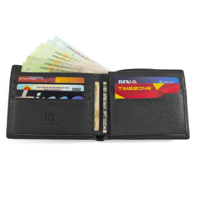 Ví Da Nam, Bóp Da Nam Kim Bảo KBHit Da Bò Màu Đen, Nâu