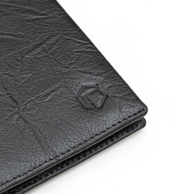 Ví đứng KURO - Da bò vân sần | Anh Tho leather