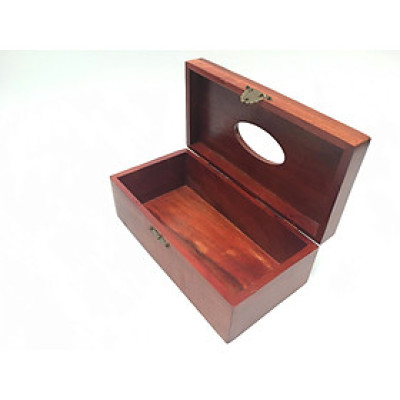 Hộp Đựng Giấy Ăn , Hộp Giấy  Ăn Gỗ Hương Cao Cấp ( hình thật )