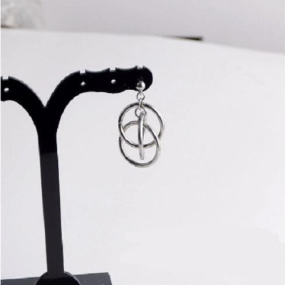 Bông tai nam nữ thời trang 3D độc đáo tinh xảo